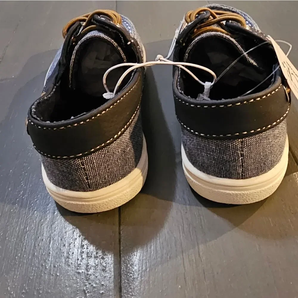 The Children’s PlaceToddler Boys Chambray Boat Shoes - Navy toddler size…